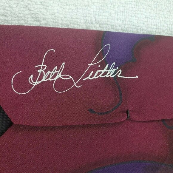 Robert Daskal Hand Painted Necktie - Picture 3 of 4